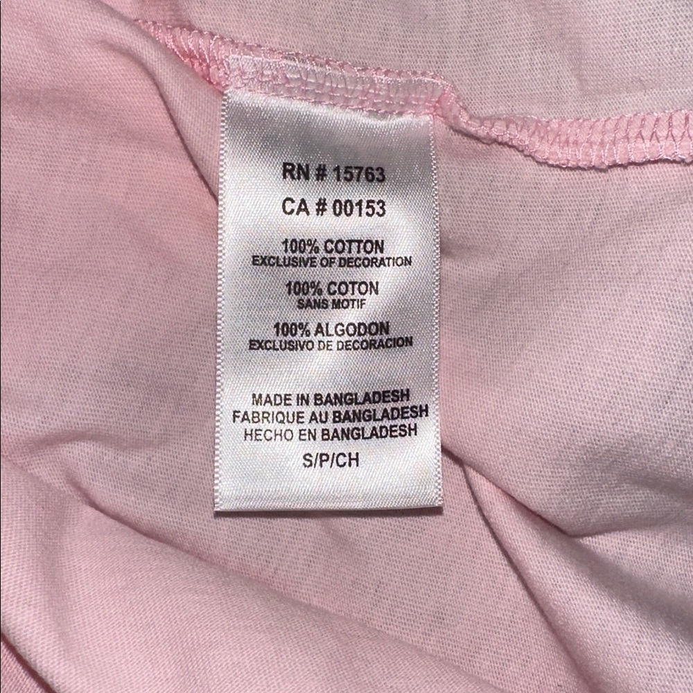 NWT West Virginia Mountaineers Athletics Champion Light Pink Long-Sleeve Tee, S - Picture 14 of 15